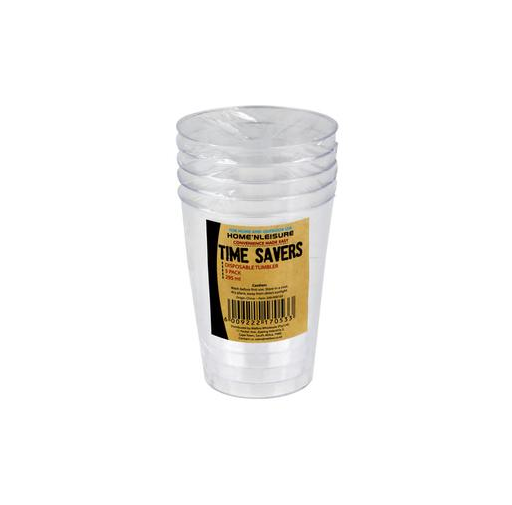 Timesavers Picnic Disposable Tumbler 295ml 5 Pack