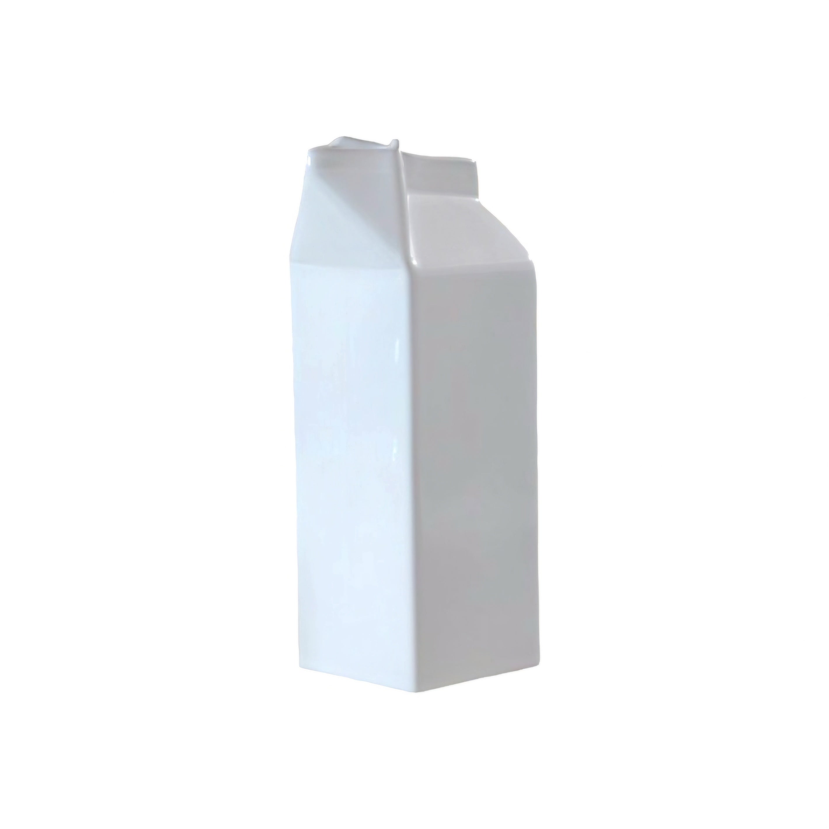 Ceramic Milk Carton Pitcher Container 3.5inch 9x23cm