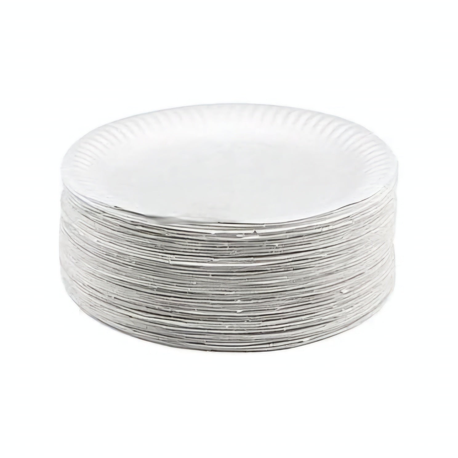 Disposable Paper Plates 230mm White 100pack