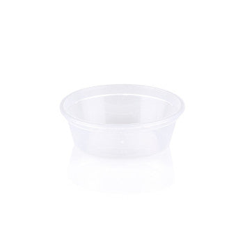 35ml Disposable Sauce Container Tub with Lid 10pack