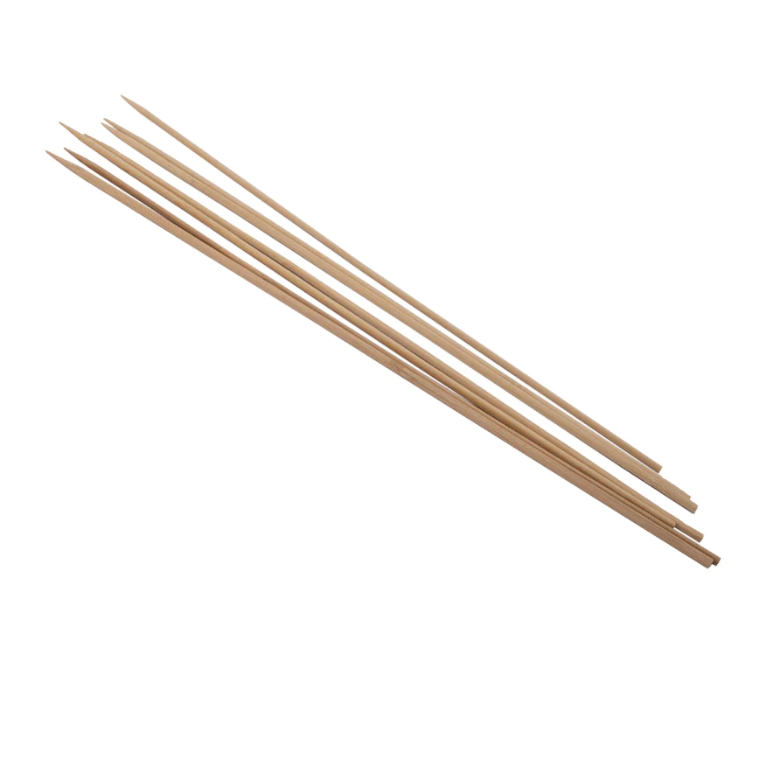 Regent Kitchen Marshmallow Bamboo Skewers 400x4mm 50pack