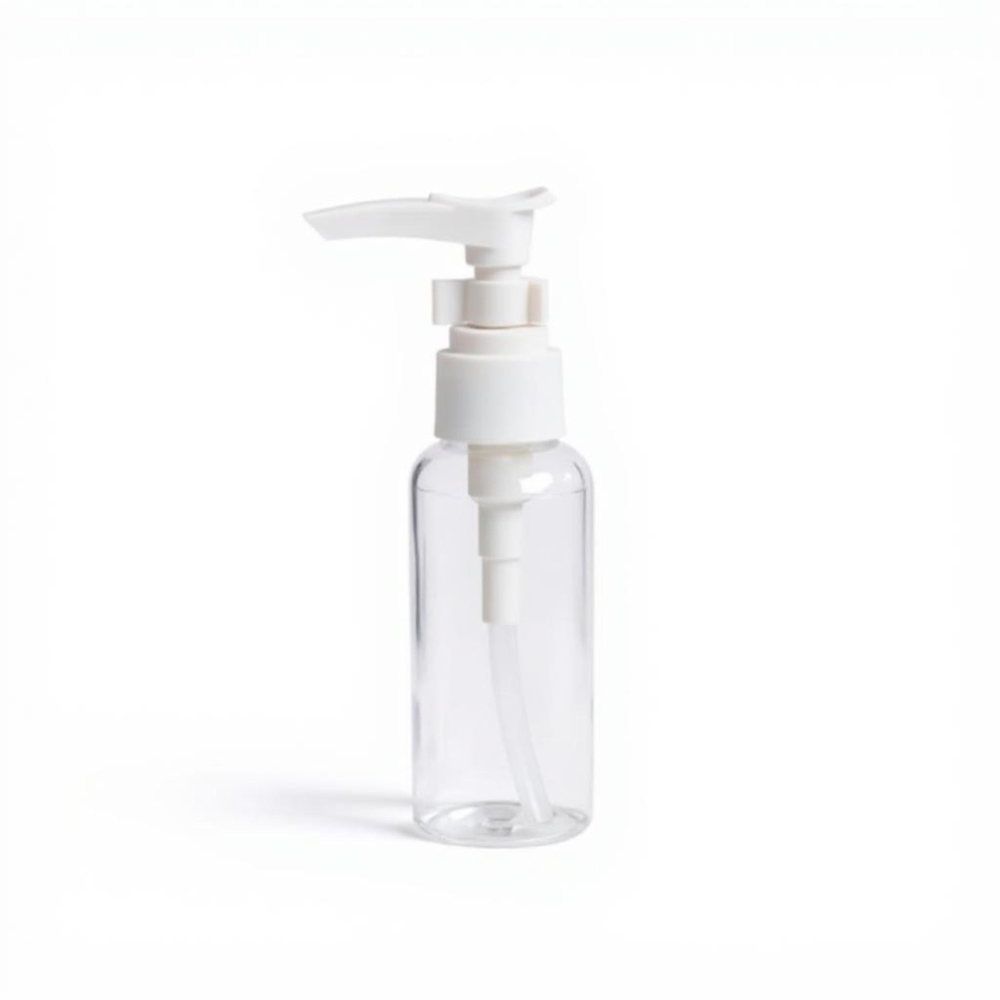 80ml PET Plastic Cosmetic Lotion Pump Bottle