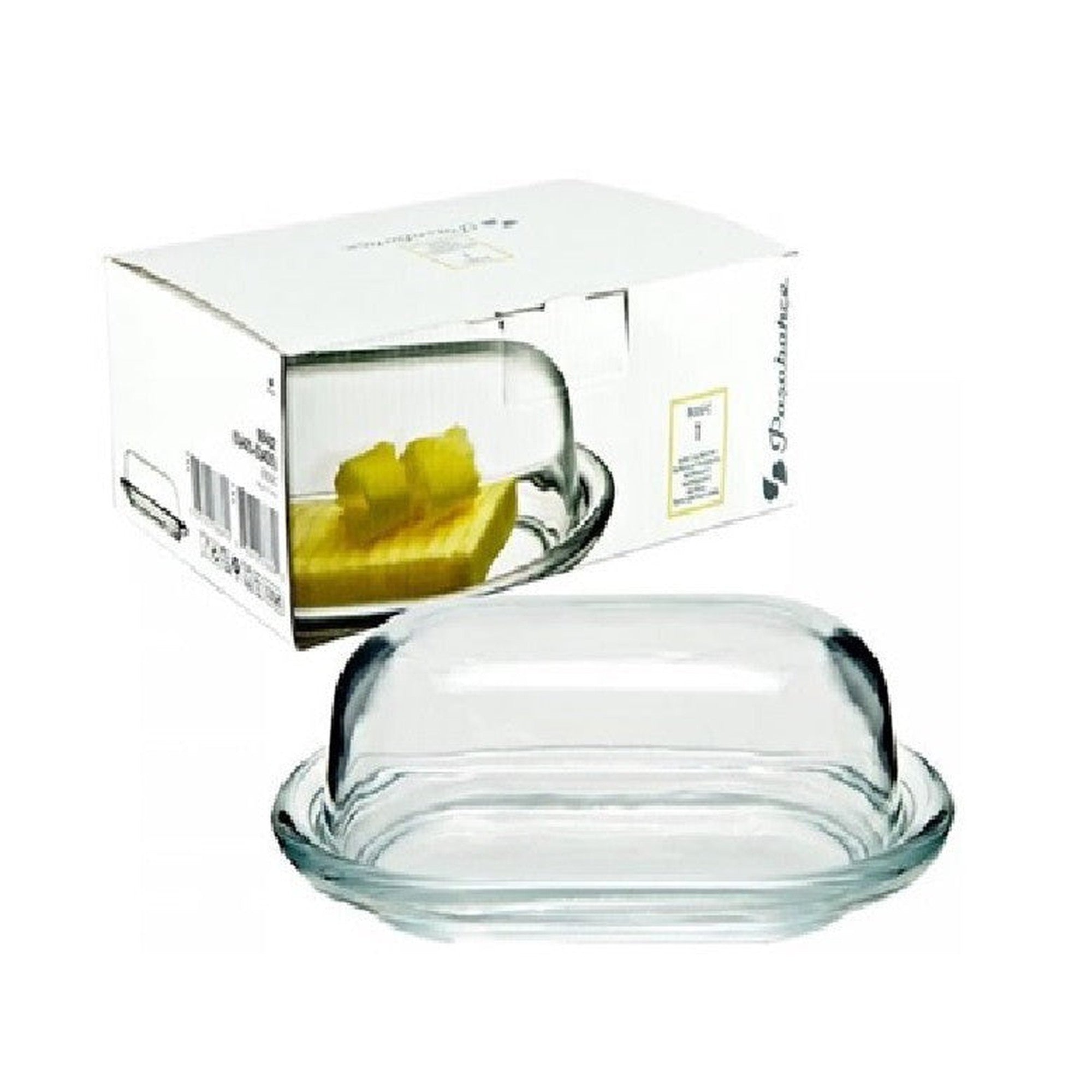 Pasabahce Butter Dish Basic 250g 131x198mm 98402