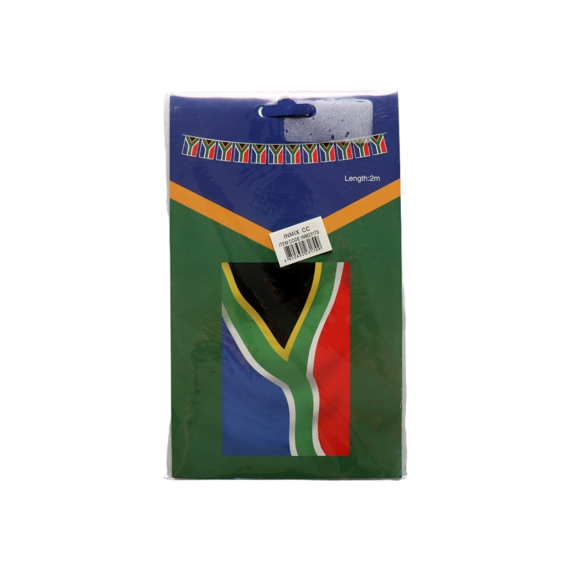 South Africa Flag Party Paper Banner Length-2m 12pcs