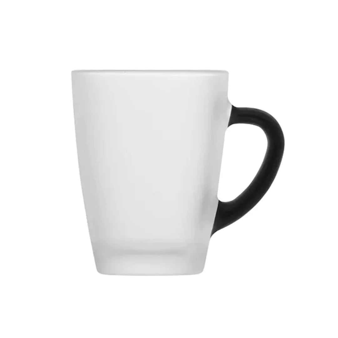 LAV Vega Glass Coffee Mug 250ml Frosted SGN2370
