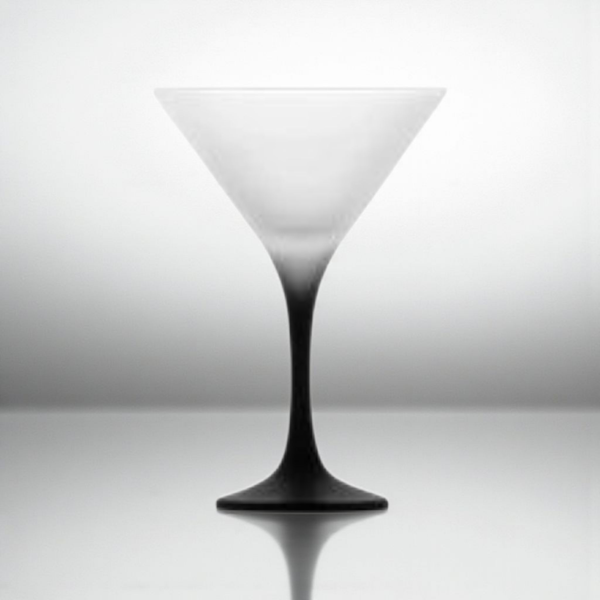 LAV Frosted Misket Martini Glass Tumbler Stemmed 175ml