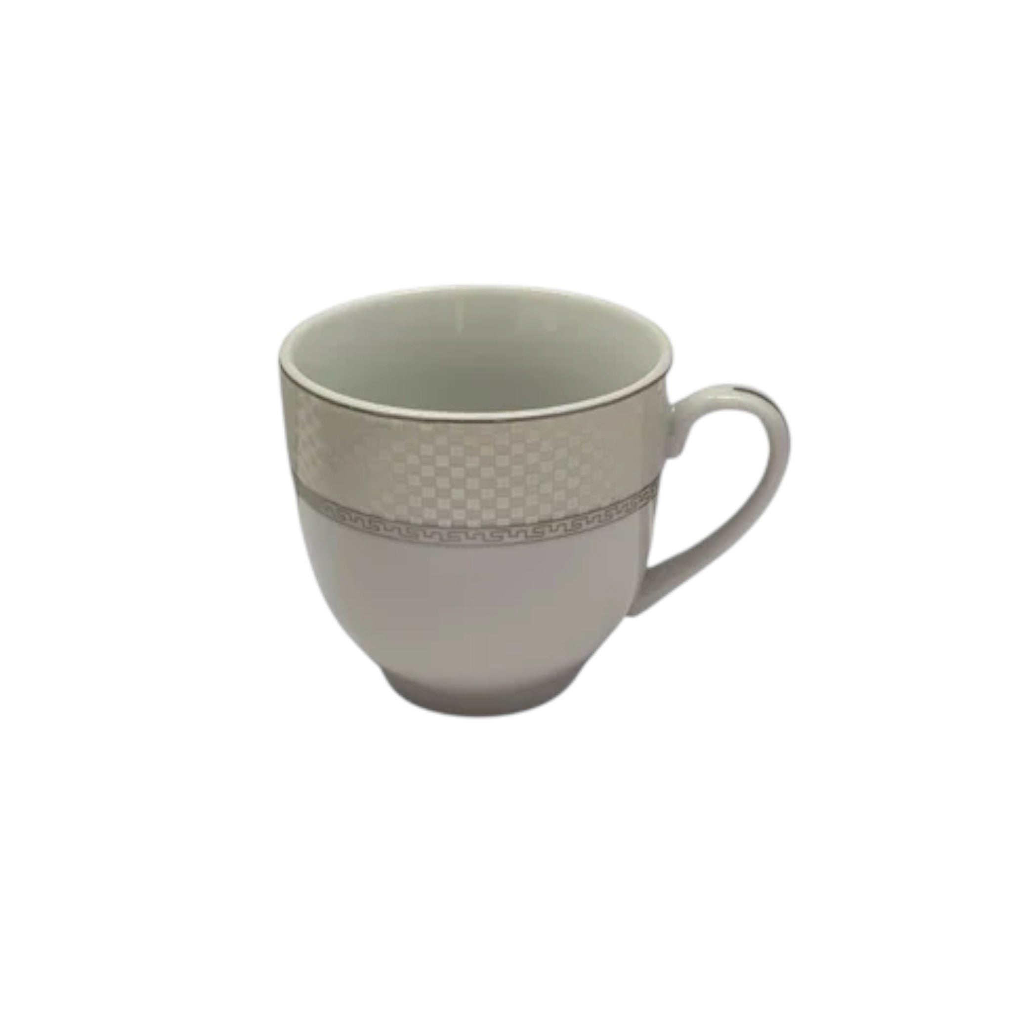 Ceramic Tea Cup & Saucer 6pc Set