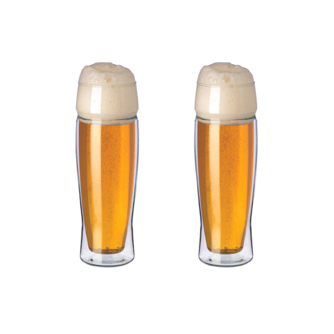 Simax 2-Piece Double Wall Glass Tumbler Beer