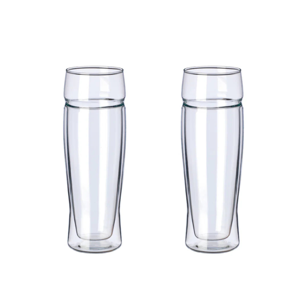 Simax 2-Piece Double Wall Glass Tumbler Beer