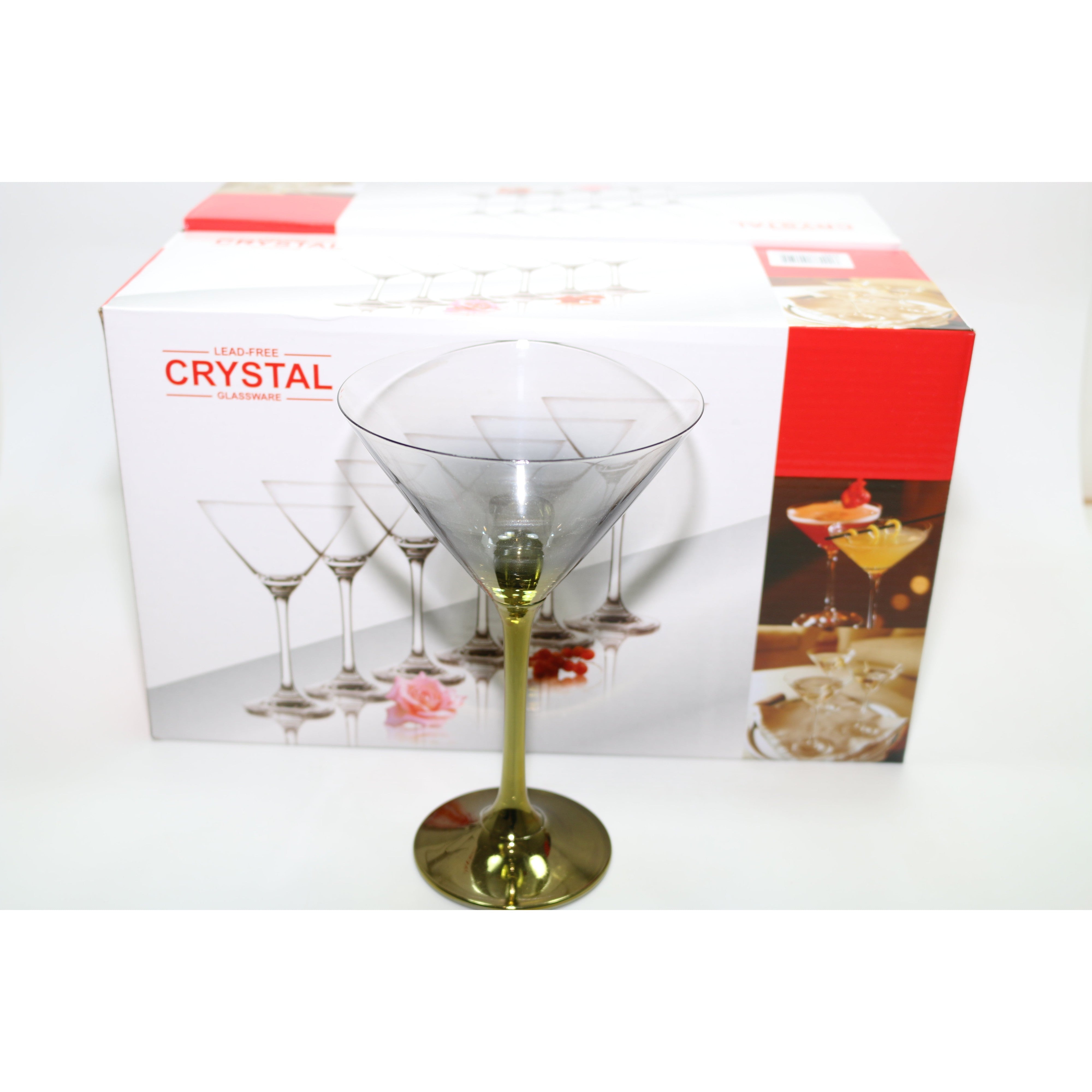 Crystal Martini Copper Gold 28643 Each