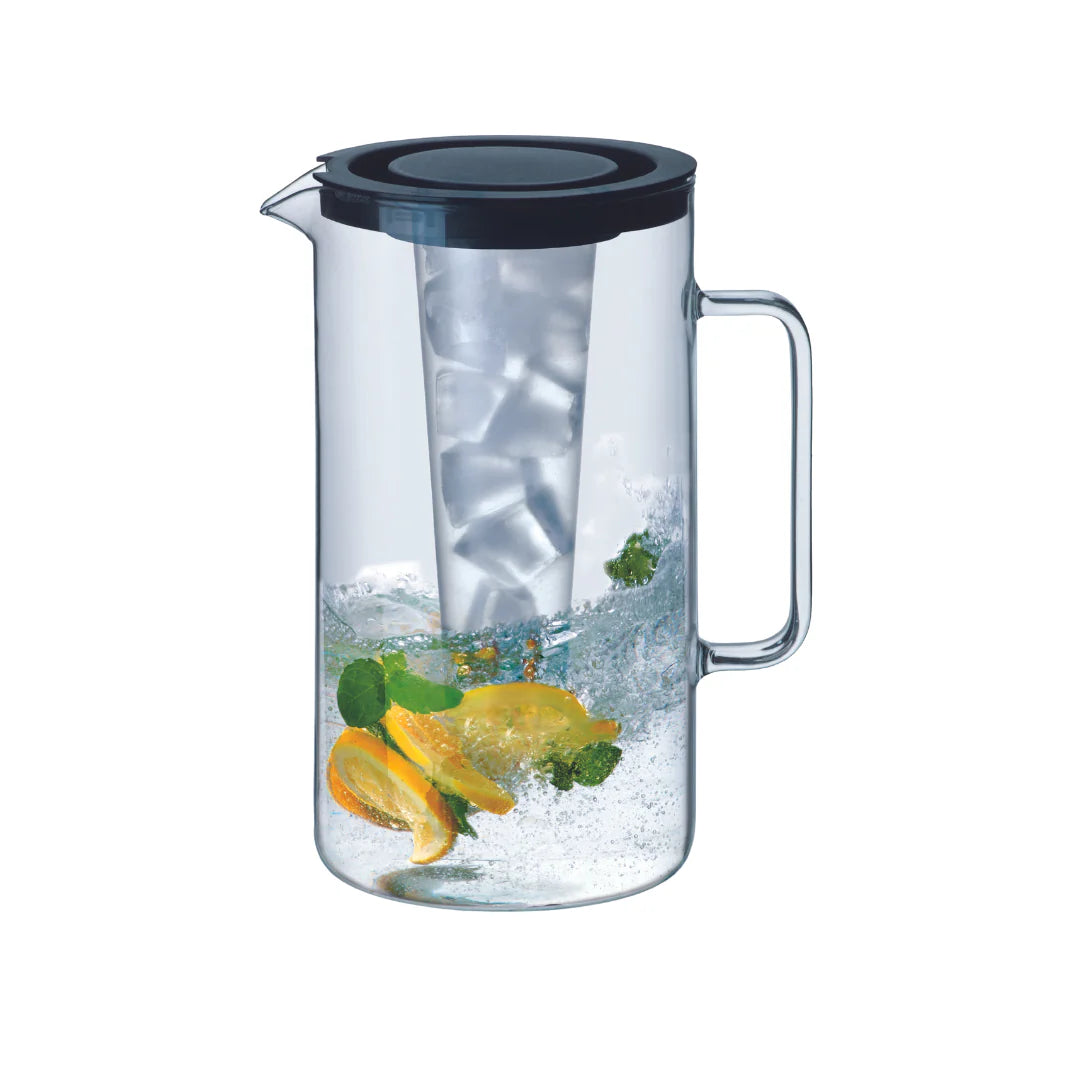 Simax Glass Water Pitcher 2.5L with Ice-Insert