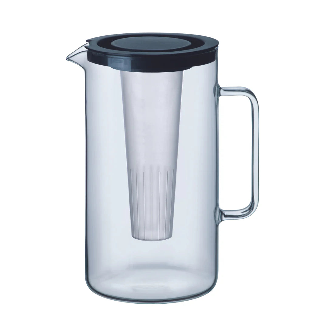 Simax Glass Water Pitcher 2.5L with Ice-Insert & Sieve