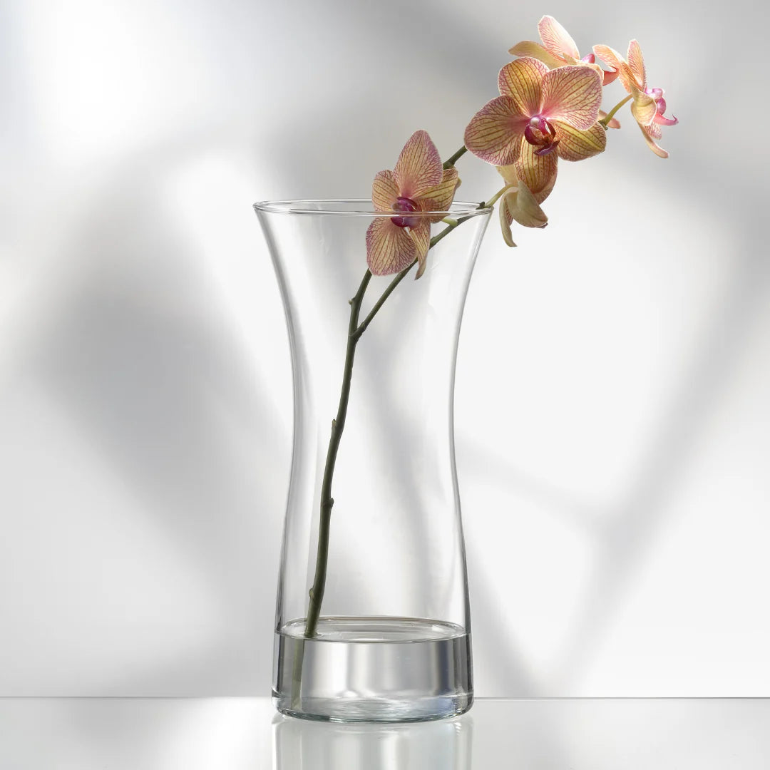 Simax 30cm Rose Glass Borosilicate Vase