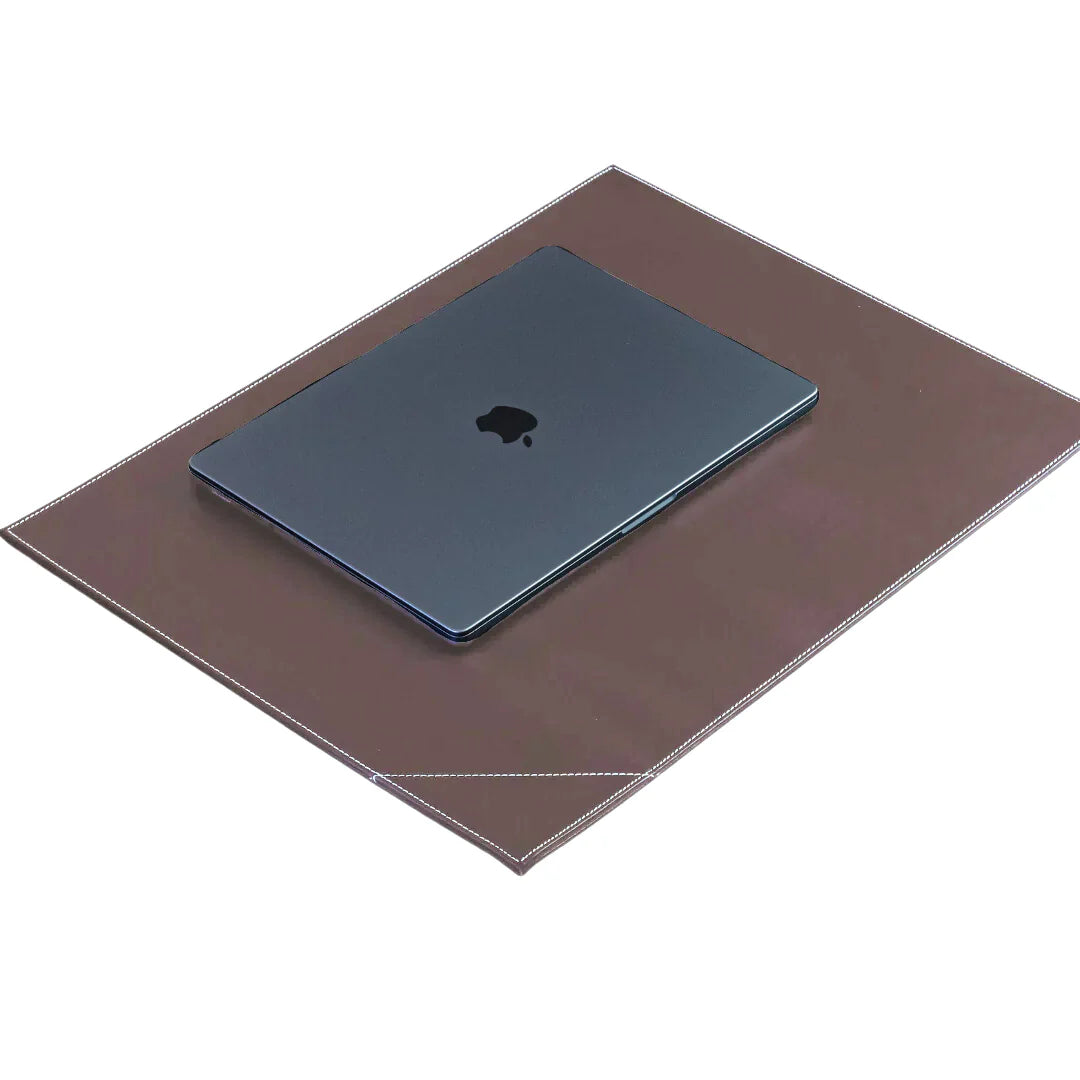 Brown Leather Deskpad