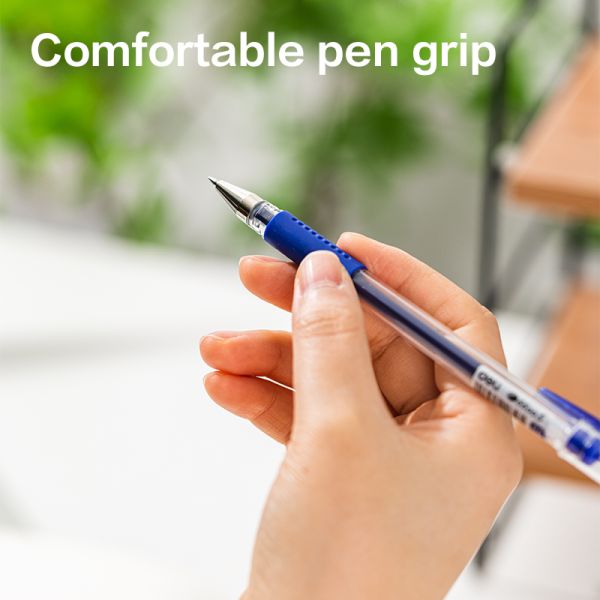 Deli Daily Gel Pen 0.5mm Blue Ink E6600S-MT-BL 1pc