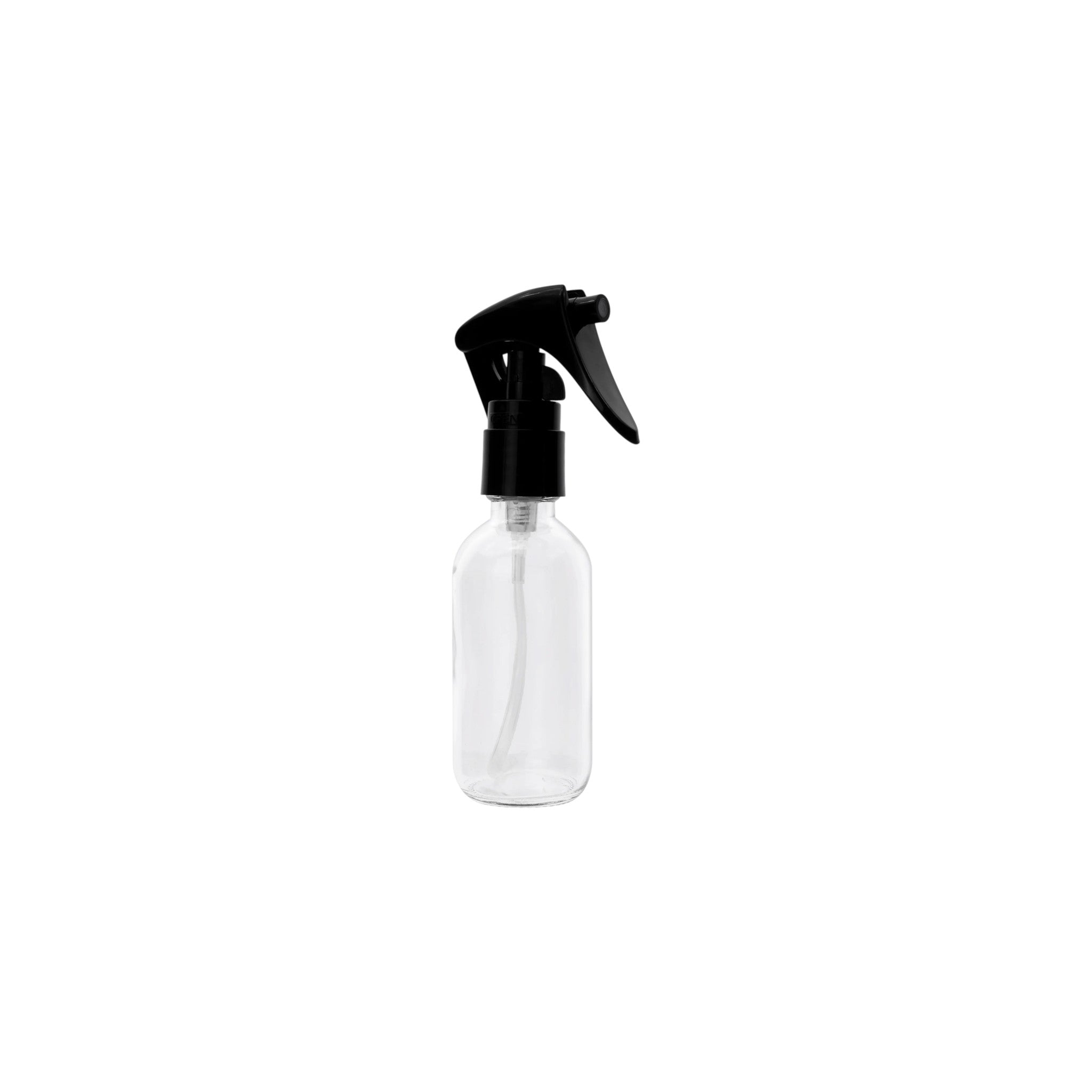 Regent Glass Spray Bottles with Black Lids 4 Pack 60ml