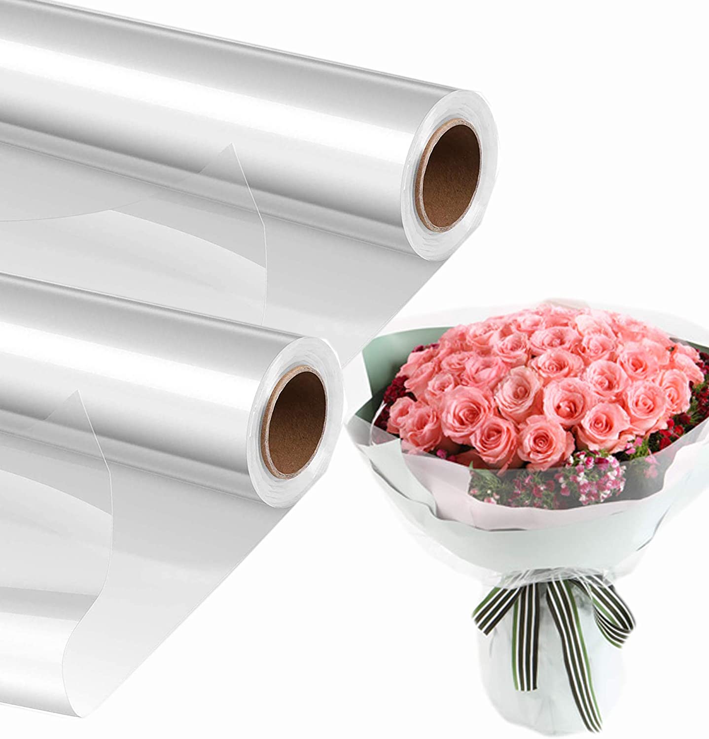 Cellophane Gift Wrap Roll Film 70cmx2m XGIF112