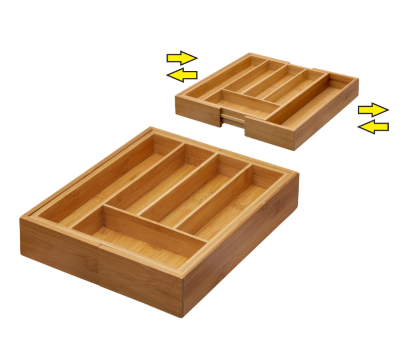 Regent Bamboo Expandable Cutlery Tray 30209