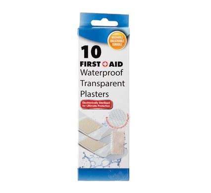 Firstaid Plaster Transparent 76x19mm 10pack