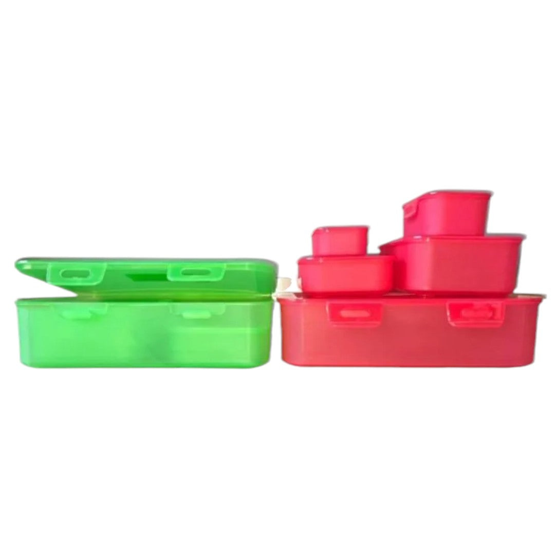 Continental Homeware Lunch Boxes 5pc Set