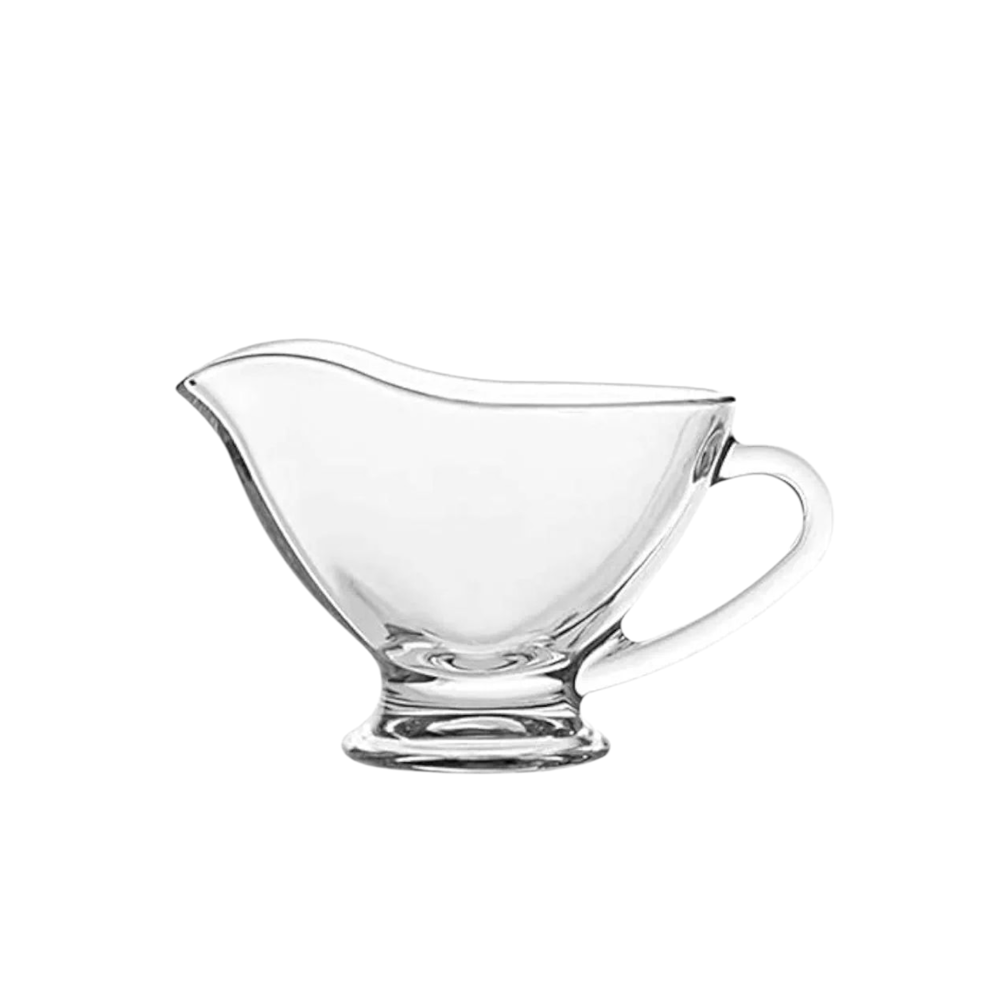 Pasabahce Glass Gravy Boat Basic 83mm 2pc Set 23055