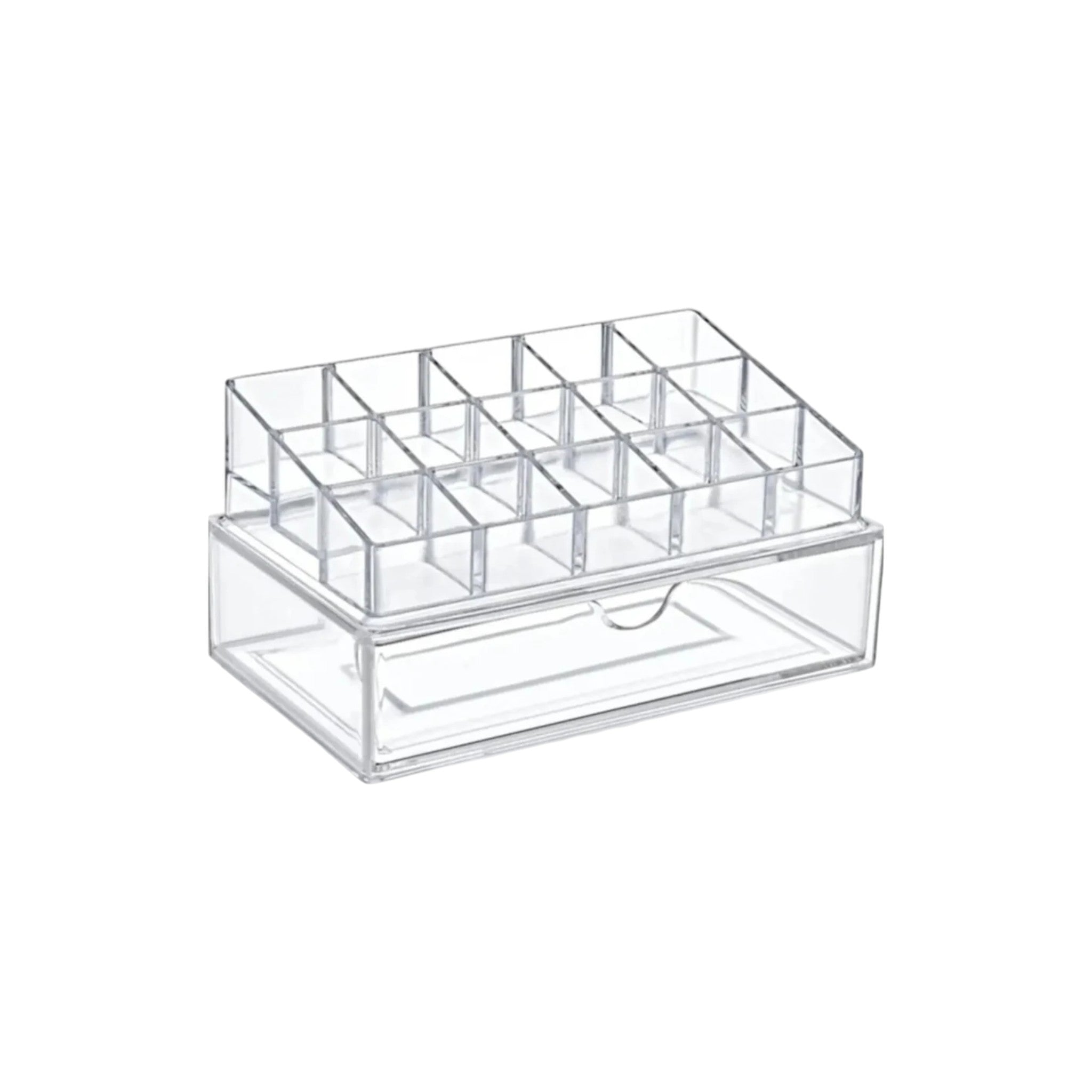 Modern Manucire Cosmetic Storage Drawer Organizer - Clear Plastic