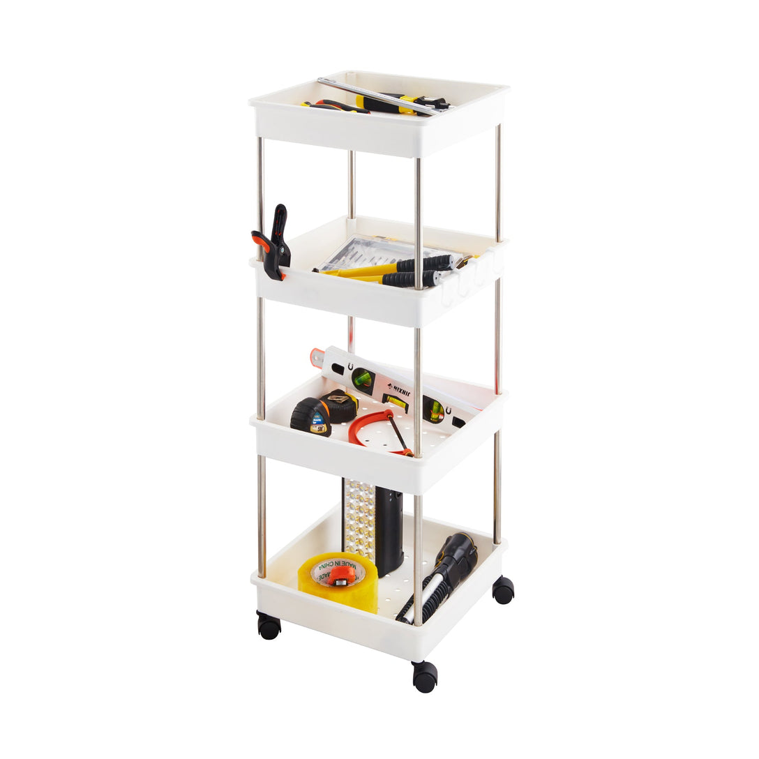 Multipurpose Square Trolley Shelves 32x32cm