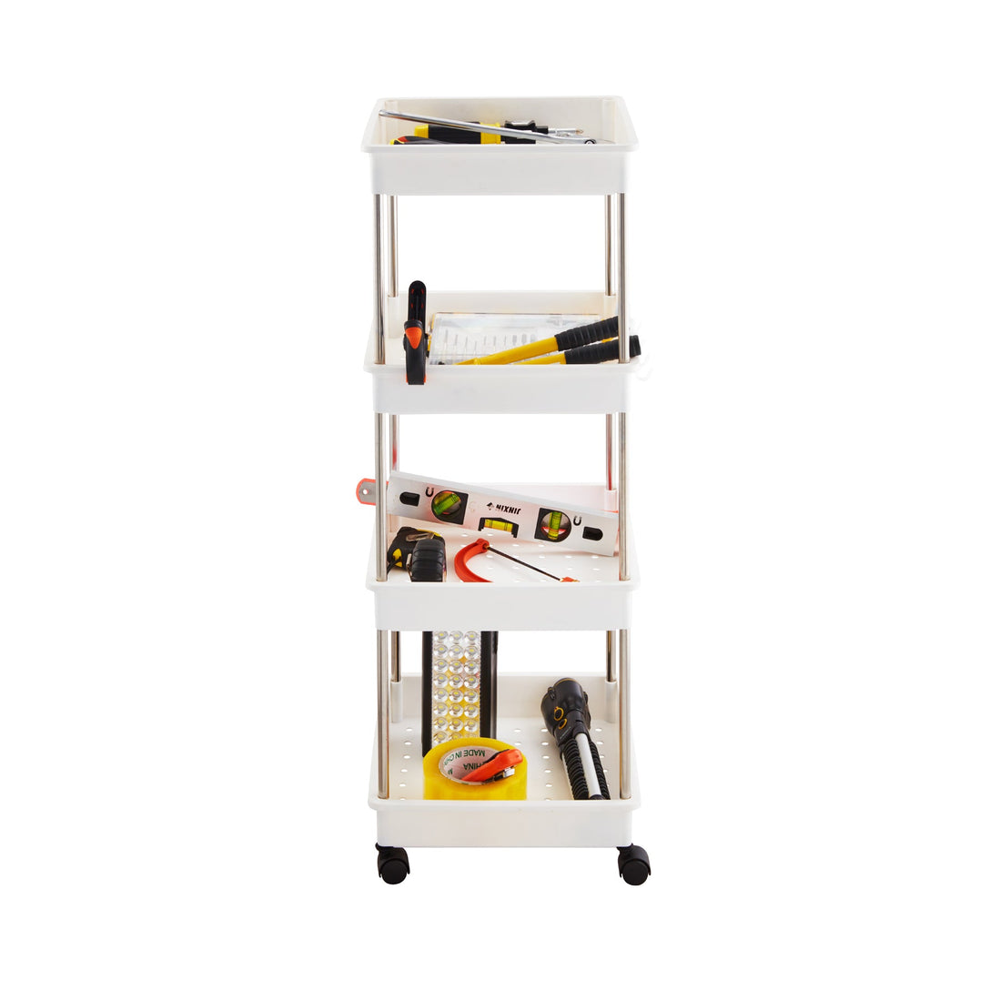 Multipurpose Square Trolley Shelves 32x32cm