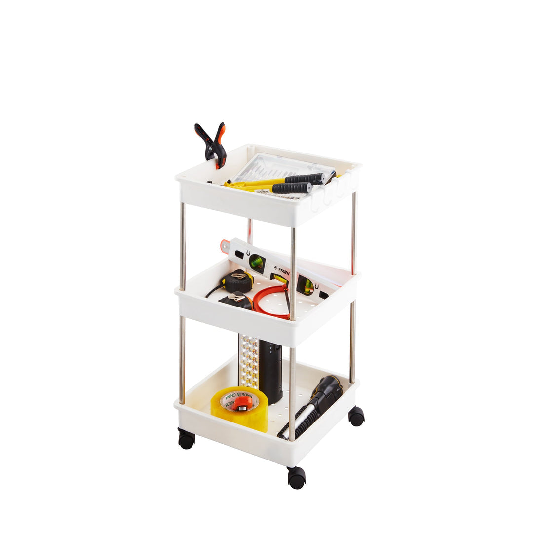 Multipurpose Square Trolley Shelves 32x32cm