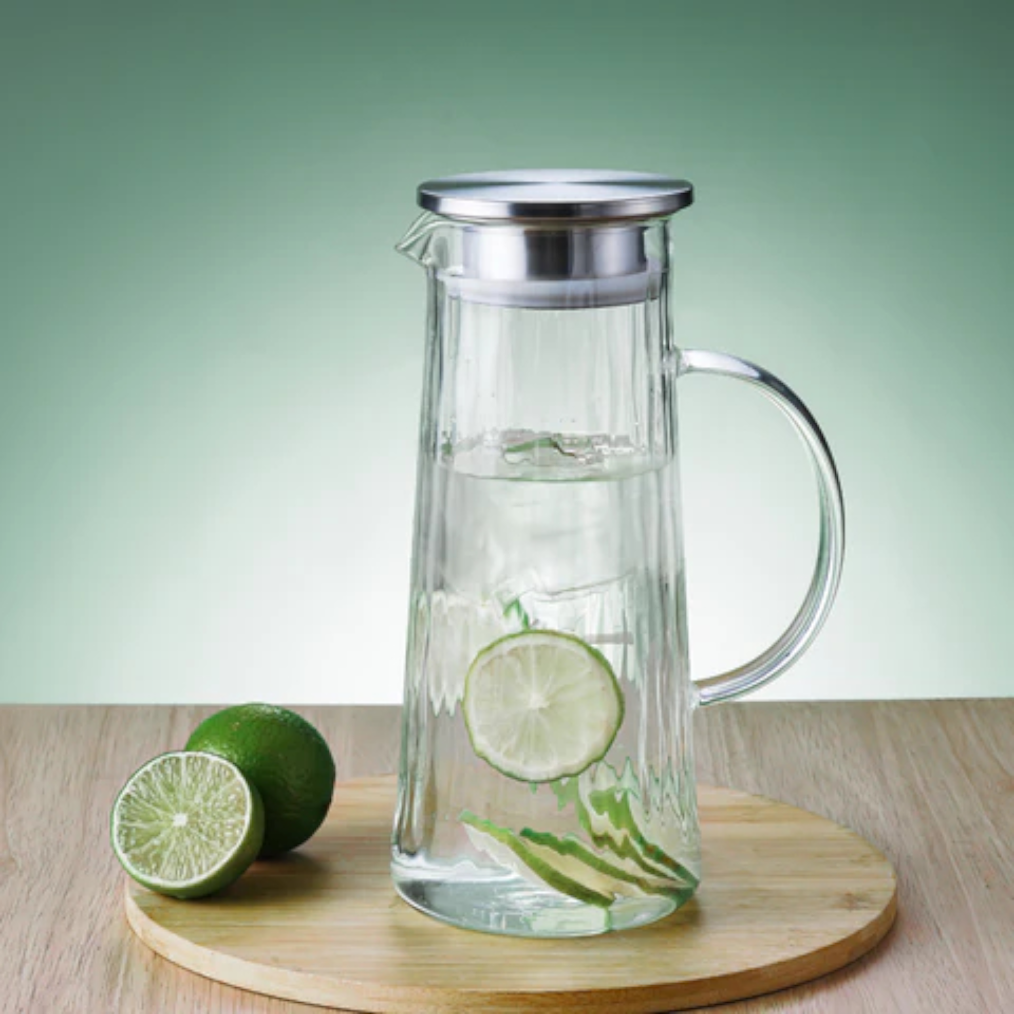 Borosilicate Pithcer Jug 1.35L Single Wall