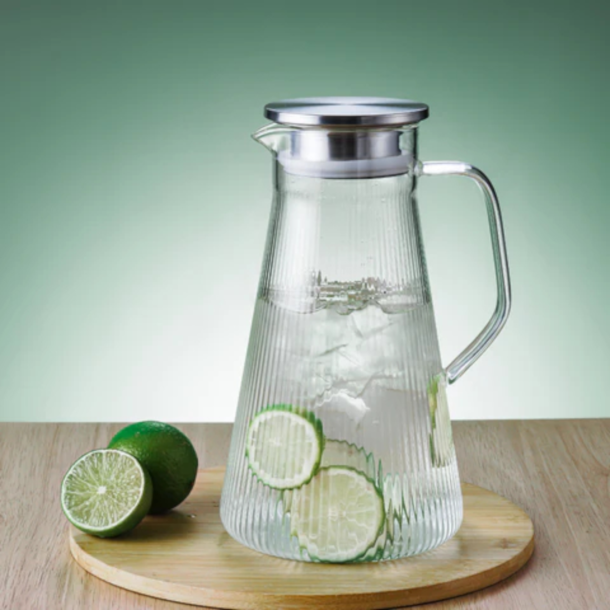 Borosilicate Pitcher Jug 1.8L Single Wall