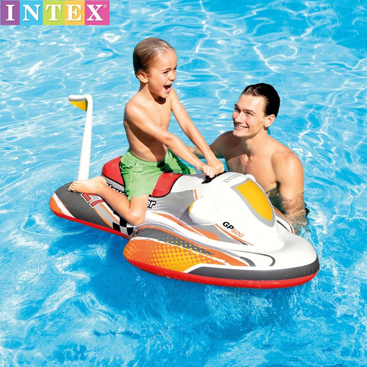Intex Jet Ski Ride on Inflatable Way Rider 117x77cm