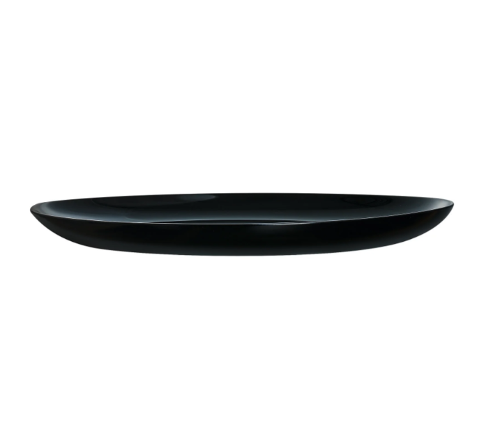Luminarc Opal Oval Dinner Plate Black 250x330mm 37056
