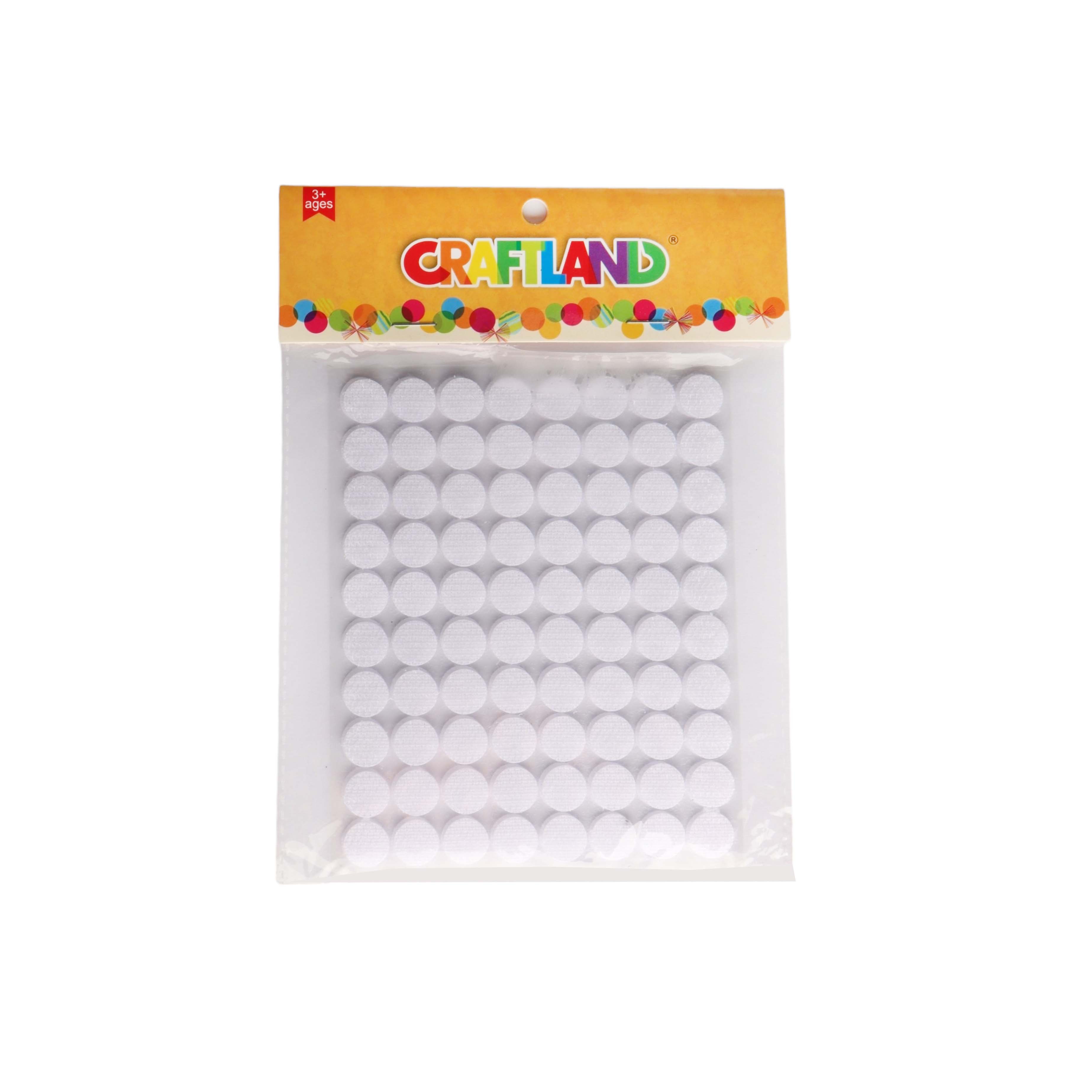 Adhesilve Sticky Round Dot 3x10cm 84pack