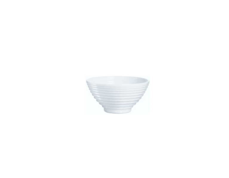 Luminarc Stairo Rice Bowl 12cm White Tempered Glass 40ml 38103