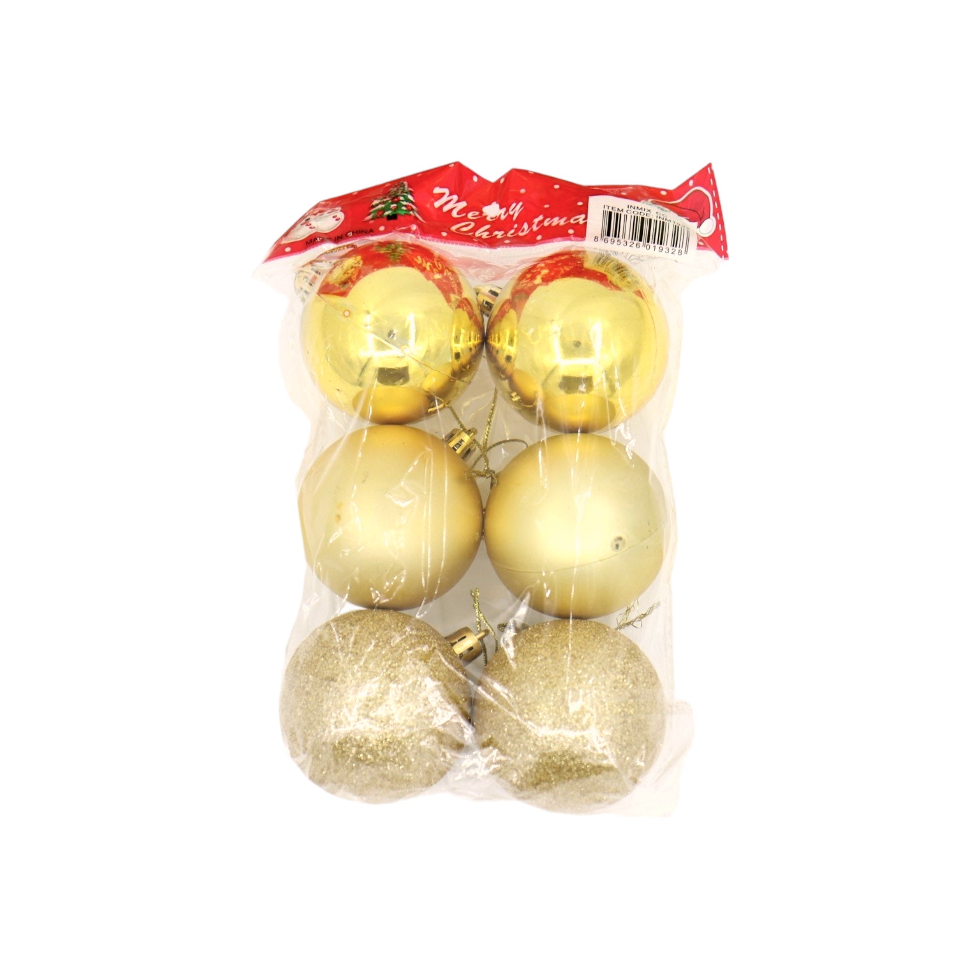 Decorative Pearl Balls 6cm 6pack