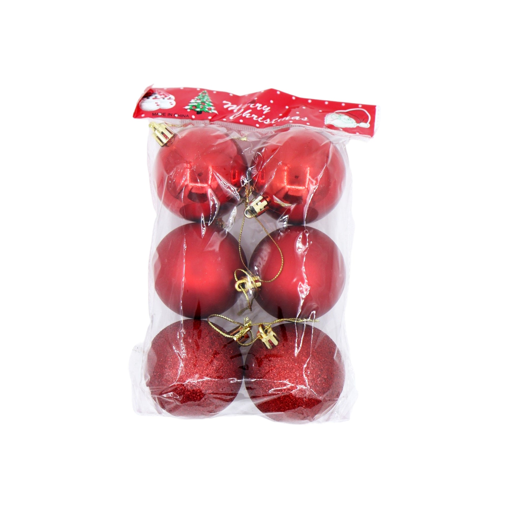 Decorative Pearl Balls 6cm 6pack