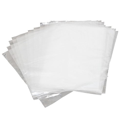 Refuse Bags Clear 95x105cm 50microns 20pack