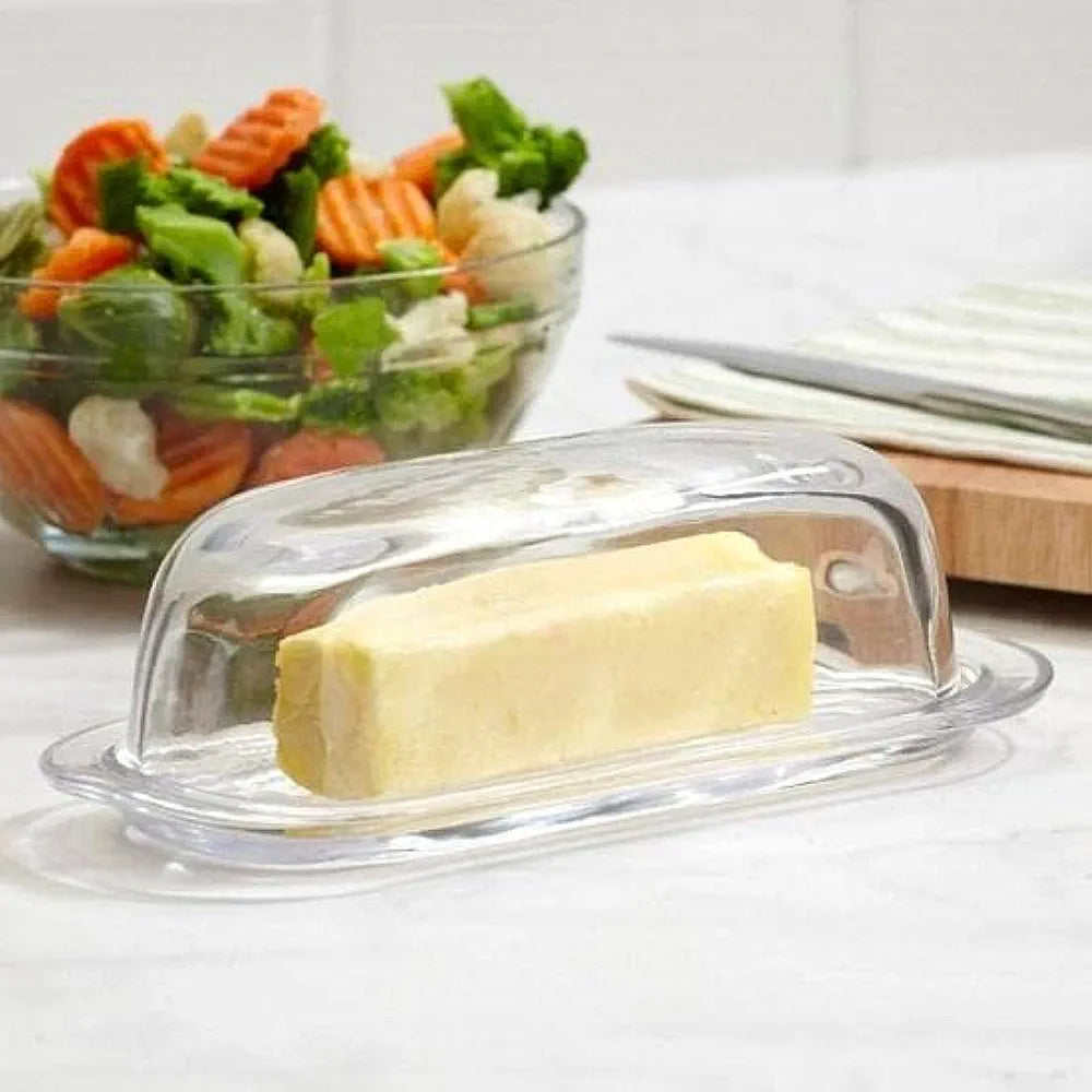 Pasabahce Butter Dish Basic 250g 131x198mm 98402