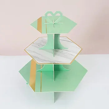 Cardboard Cupcake Stand 3-Tier