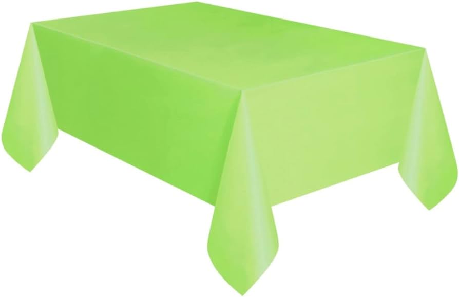 Multipurpose Plastic Party Table Cover Disposable & Reusable 137x183cm