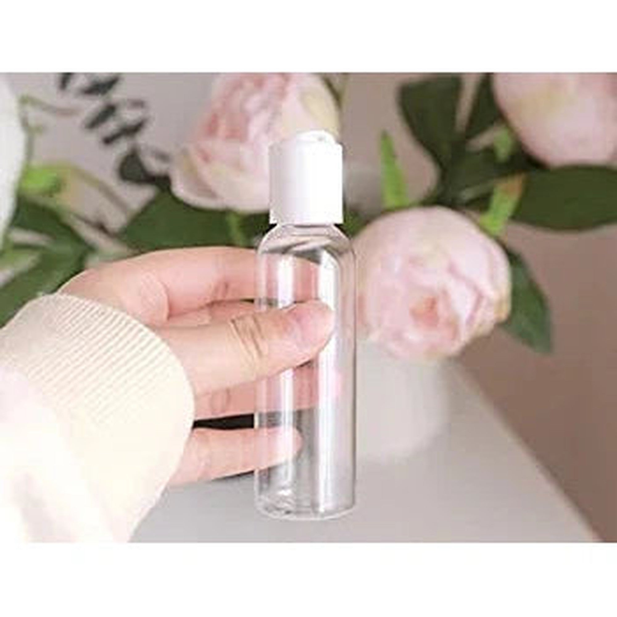 50ml PET Plastic Bottle with Disc-Top Lotion Flip Lid