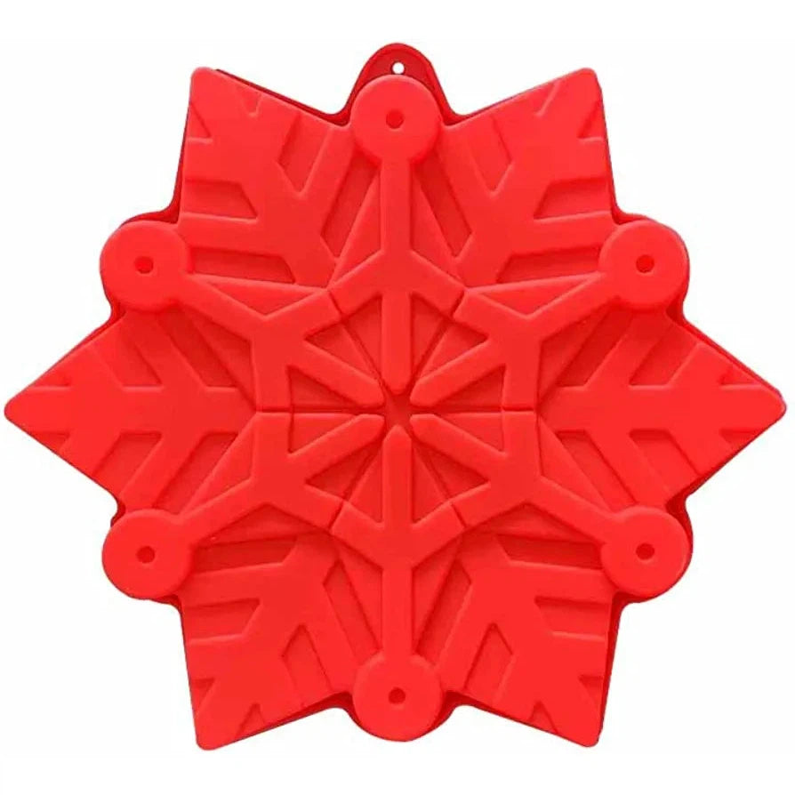 Cake Mould 6 Cup Snowflake