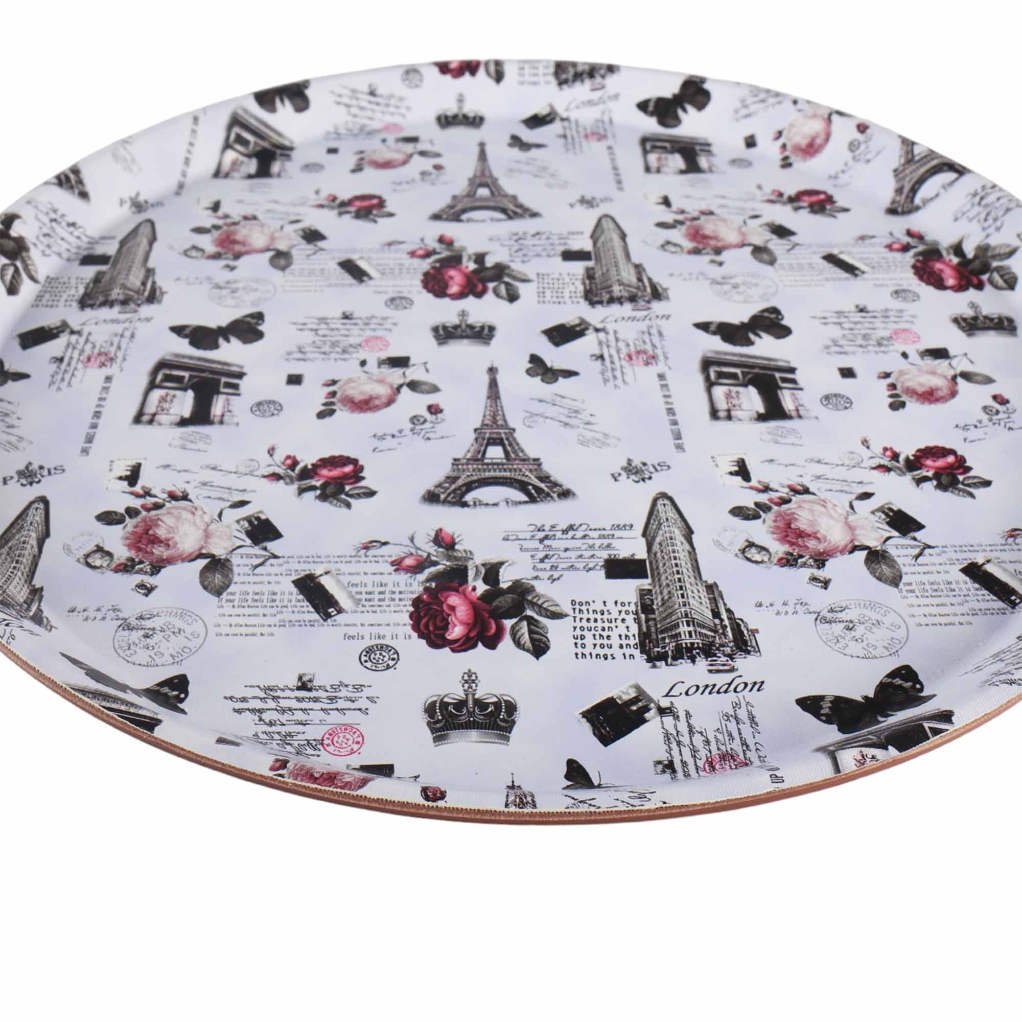 Melamine Serving Tray 35cm Round