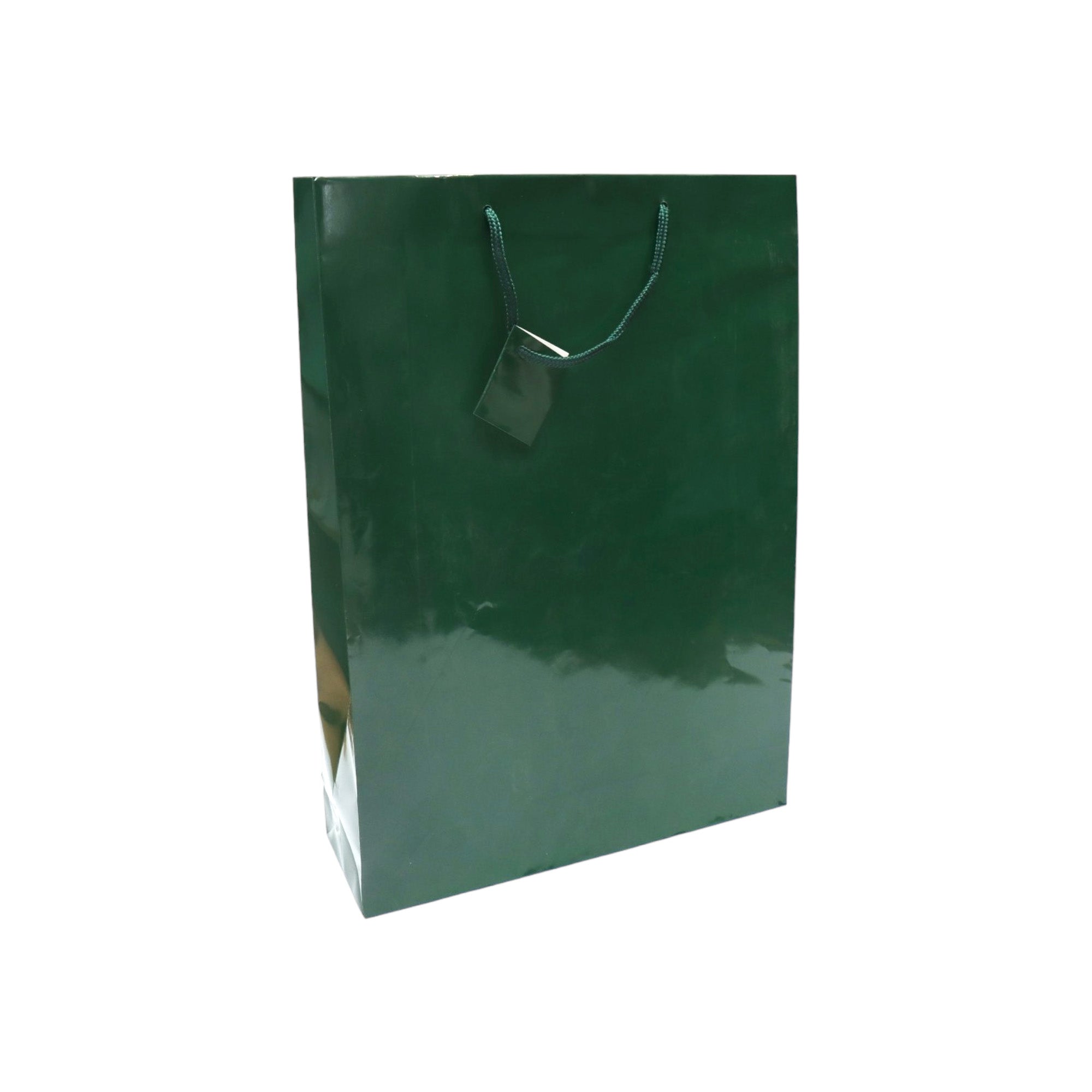 Gift Bag Dark Green 33x45x10cm