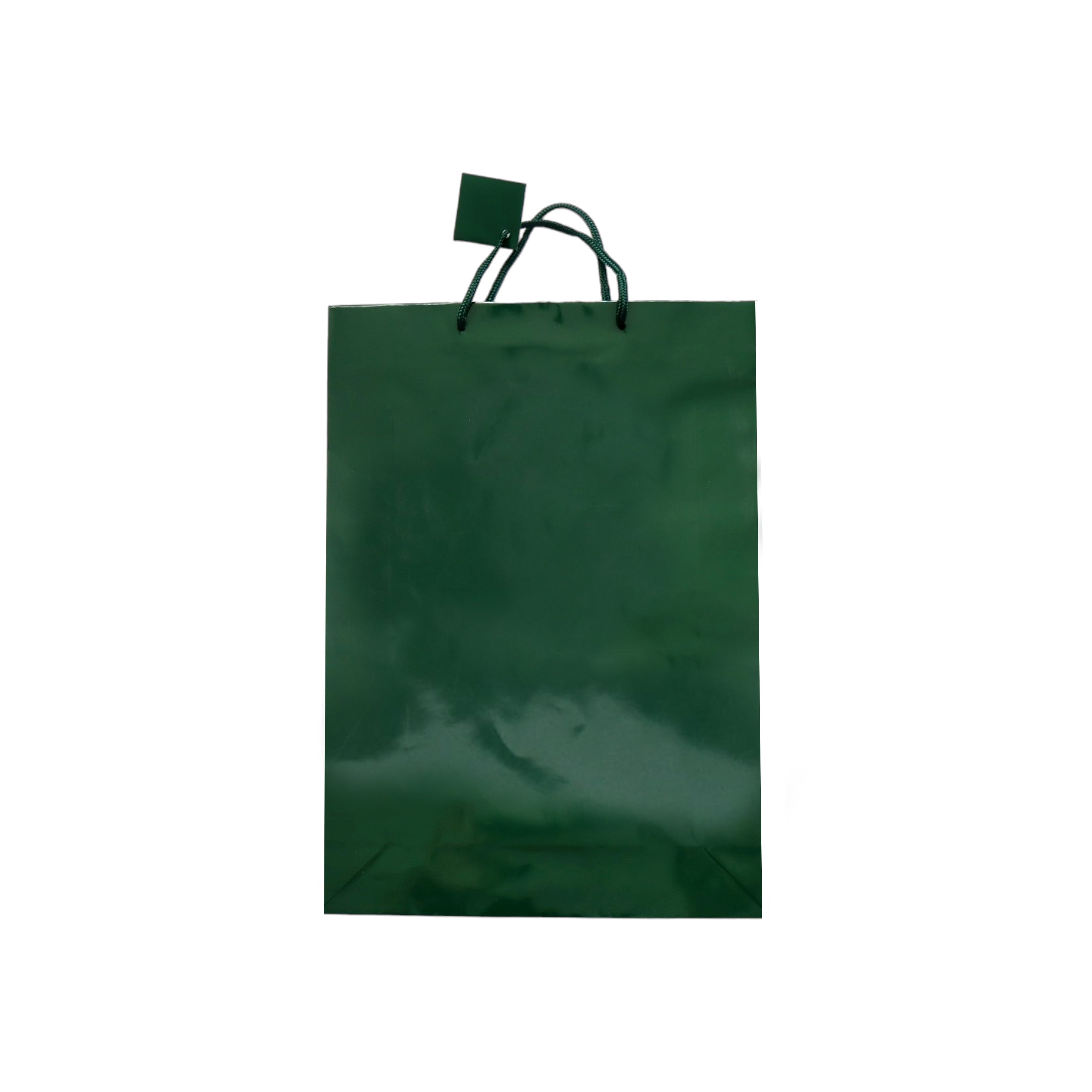 Gift Bag Dark Green 33x45x10cm