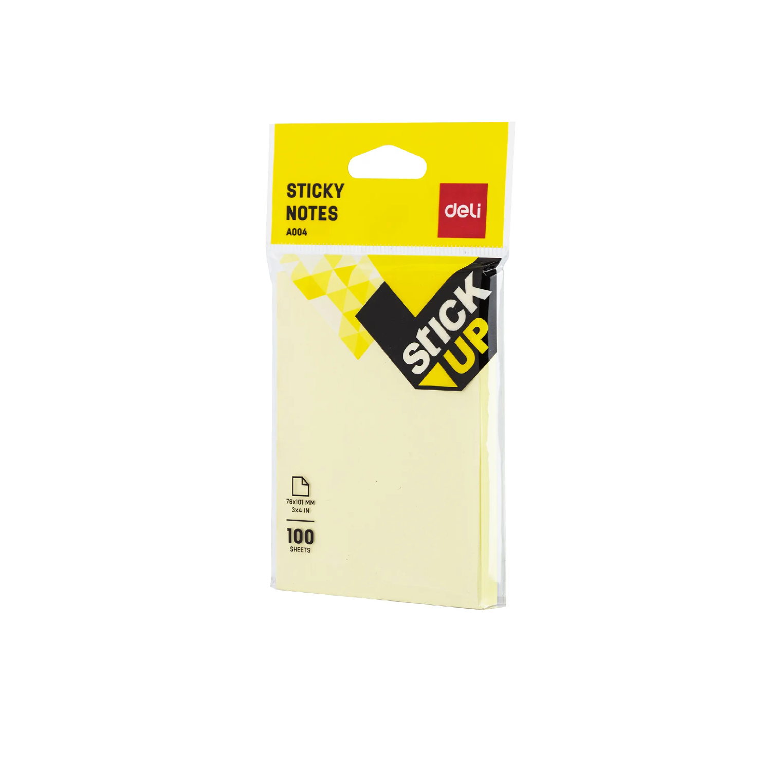 Deli Sticky Notes 76x10mm 100Sheets Yellow