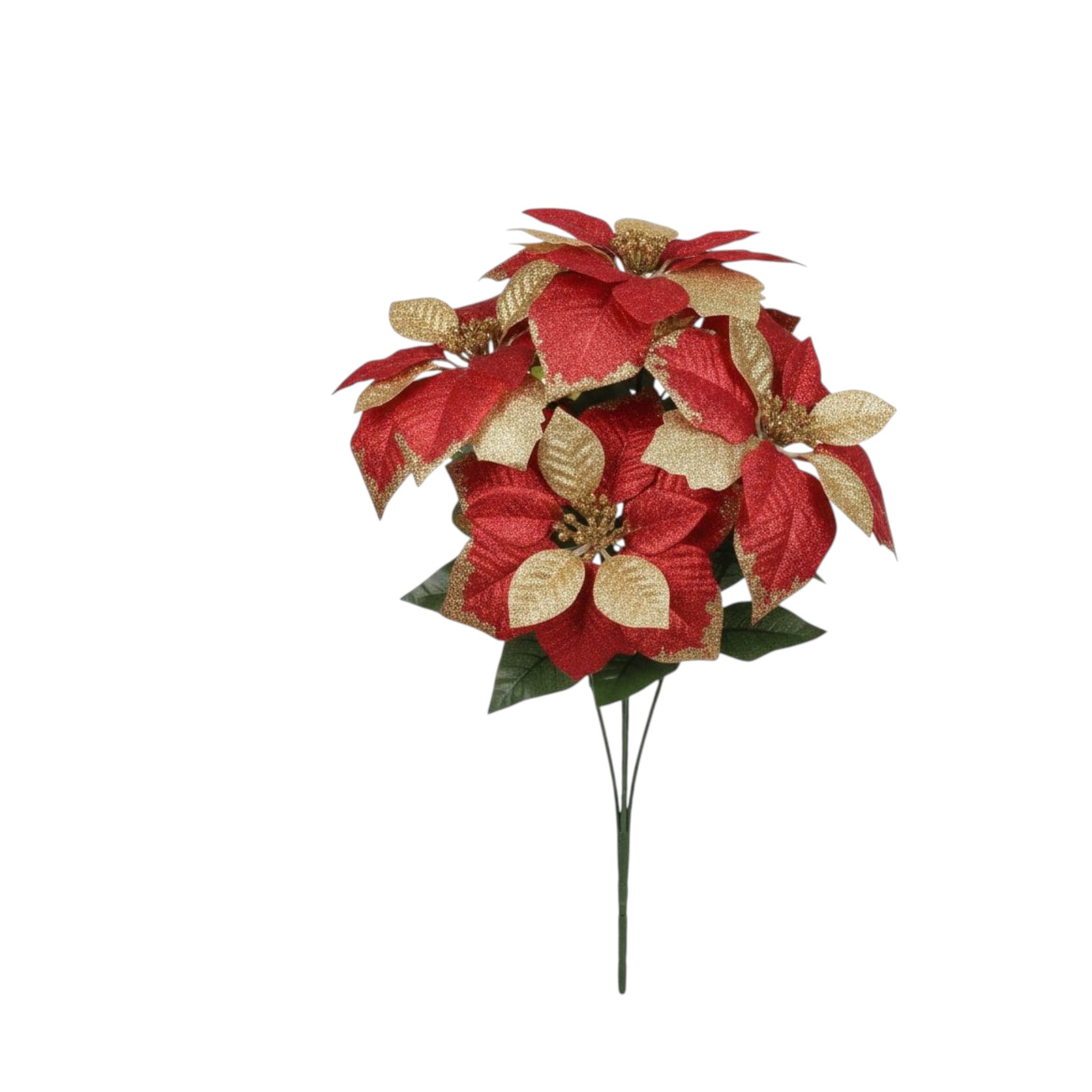 Artificial Glitter Christmas Flower