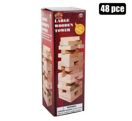 Wood Game Tower 48pcs