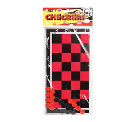 Game Checkers 25cm in Polybag